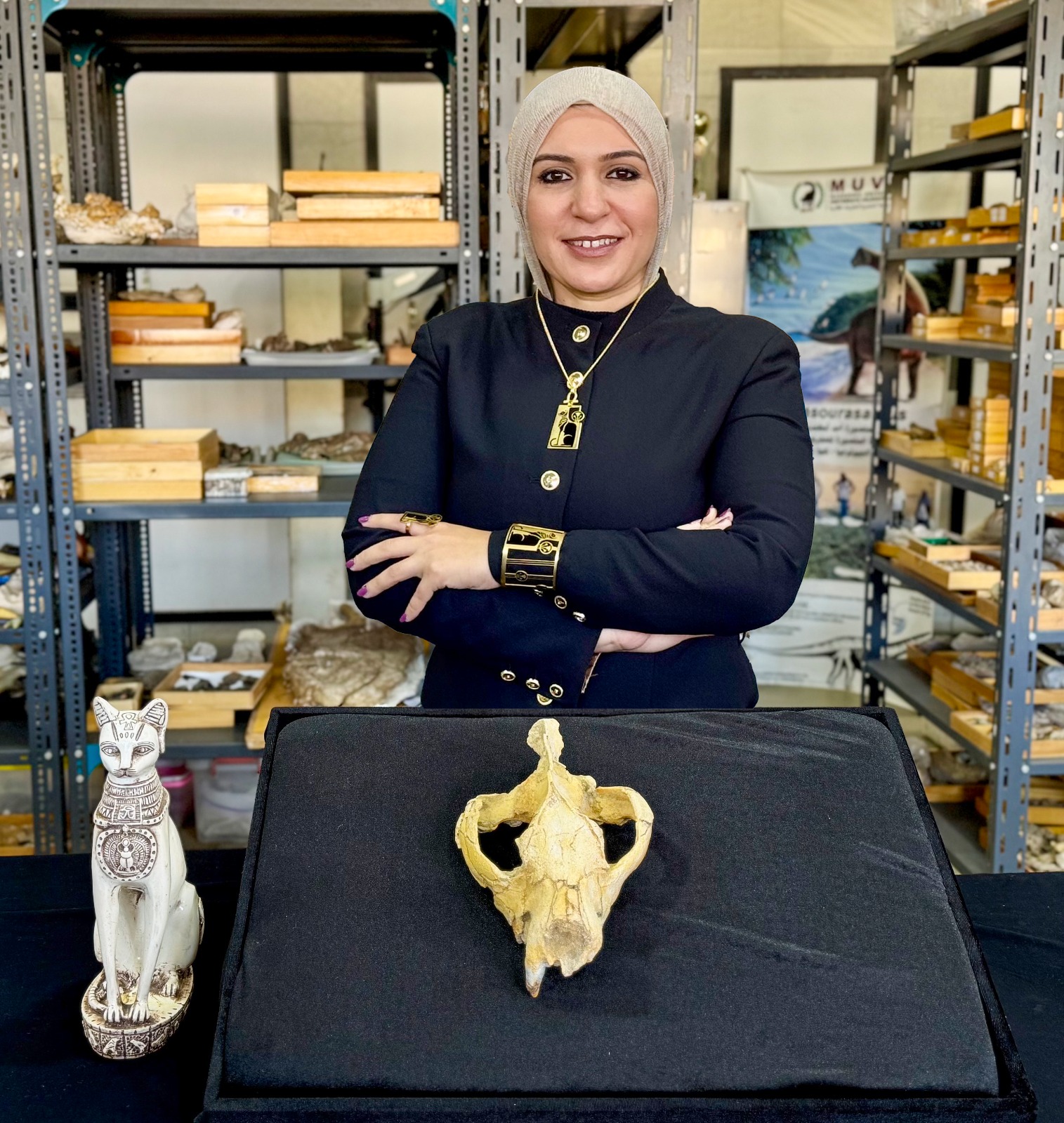 Near perfect skull of apex predator reveals its 'meat cleaving bite'