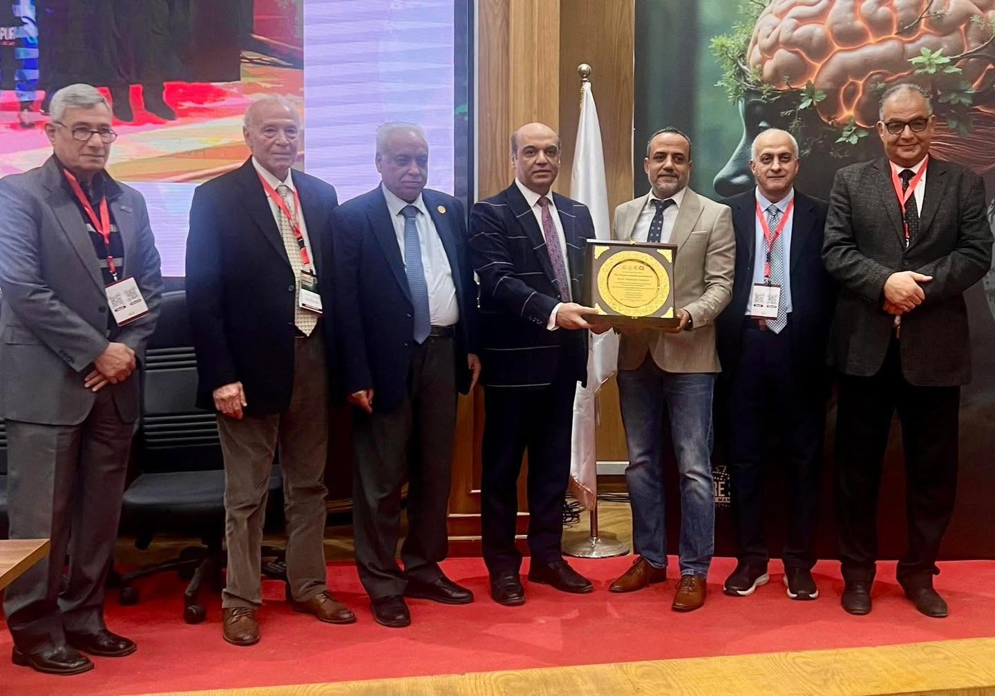 The Sallam Lab team was honored by the Faculty of Medicine, Mansoura University, in recognition of their presentation on outstanding research achievements that placed Mansoura University at the forefront of leading international scientific journals 