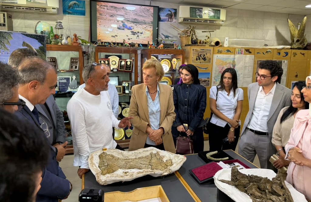 MUVP Center welcomed H.E. Angelina Eichhorst, Ambassador of the European Union to the Arab Republic of Egypt, and her accompanying delegation 