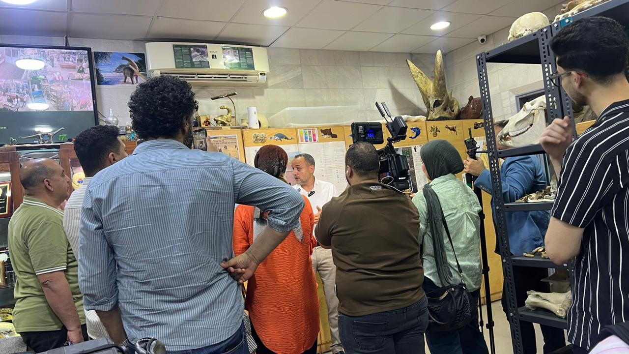 MUVP held a press conference to announce a groundbreaking Egyptian scientific discovery that sheds new light on the origins of modern fishes following the extinction of the dinosaurs.