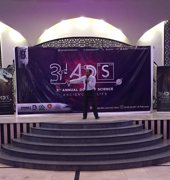 Professor Hesham Sallam talked about the discovery of Mansourasaurus in Qena